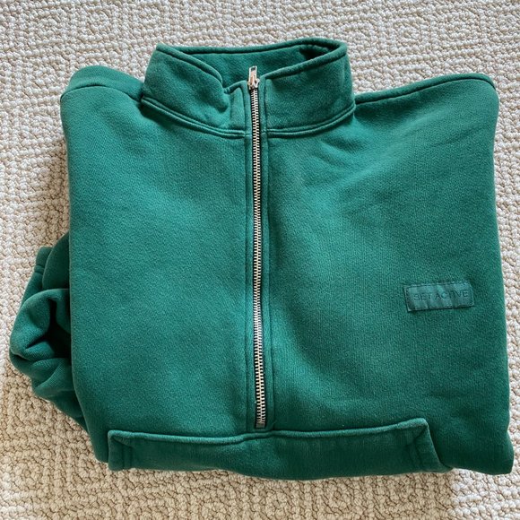 Set Active X REVOLVE Half Zip Sweatshirt - Garden - Picture 4 of 5